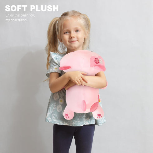 13 inch 13") Onsoyours Original Sakura Cat Plush Cute Kitten Stuffed Animal Soft Pillow Pink Kawaii Kitty Plush Toy