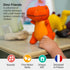 Little Big Friends Dino Friends | Rex The Tyrannosaurus | Vegan Leather | Easy to Clean | Stimulate Senses
