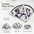 Tummy 0 3 6 9 12 5 Lovvie & Joy Baby Play Activity Gym Time Mat for Infant,Baby Gyms & Playmats for Babies to Months
