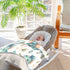 Cute Dragon Baby Blanket - Soft Warm Reversible Infant Newborn Toddler Receiving Blanket for Crib Stroller Nursery,