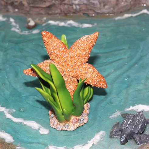Gemini&Genius Starfish Toys for Kids - Realistic Starfish Figurine Toy - Under The Sea Life Figure Educational Gifts