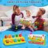 Hieoby 1 9-12-18 1-2 Interactive Pop up Animal Toys with Music & Light, Montessori Cause and Effect Toys for Year Old