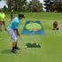 Set 20 TOY Life Golf Chipping Game Golf Sticky Battle Mat with Sticky Balls & Hitting Mat, Fun Backyard Chip Game
