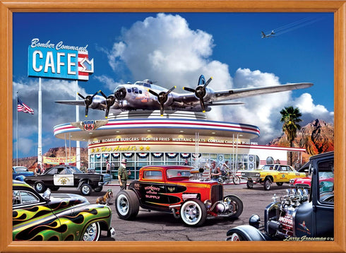 MasterPieces 1000 Piece Jigsaw Puzzle - Bomber Command Café for Adults, Family, or Youth - 19.25"x26.75"