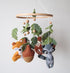 Goukurlsma Woodland Crib Mobile Woodland Baby Mobile for Crib Forest Animals Theme Mobile