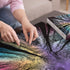 Hard 1000 Piece Puzzles for Adults, Colorful Gradient Jigsaw Puzzle, Challenging Difficult Puzzles.