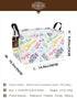 HUNRUNG Rectangle Storage Basket Cute Canvas Organizer Bin for Pet/Children Toys, Books, Clothes Perfect