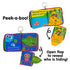 Lamaze Peek-A-Boo Forest Soft Baby Book, Clip-On Cloth Book for Sensory Play, 6 Months and Up
