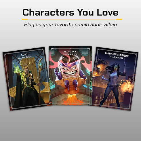 Ravensburger Marvel Villainous: Mischief & Malice Strategy Board Game for Ages 12 & Up - Fun for Teens and Adults