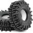 HOBBYSOUL 1.0 Mud Slingers Tires 64 * 25mm Super Soft Sticky Crawler Tires for RC 1/24 AX24 SCX24 FCX24 1/18 TRX4M
