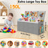 Fineonly (40" x14" x16") Extra Large Toy Box Chest with Lid, Kids Toy Storage Organizer for Boys Girls, Big Toy Bin
