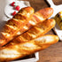 Joeabor 4pcs Set, Artificial Bread Realistic Fake Food for Display, Fake Bread for Decoration, Faux Baguette Food Props