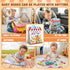 1-3, 1+, Activity Books for toddlers Montessori Felt Busy Book for Toddlers, Educational Sensory Toys for Baby