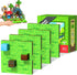 Annexfun Magnetic Blocks Base Plate,4PCS Magnetic Cubes Base-Plate for Magnetic Building Blocks