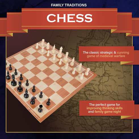 Continuum Games Family Traditions Chess Board Game