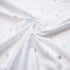 TL Care Fitted Crib Sheet 28" x 52", Soft Breathable 100% Cotton Jersey, Blue Stars and Moon, Fits Crib & Toddler Bed