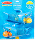 2 6 Melissa & Doug Sunny Patch Spark Shark Fish Hunt Pool Game with Nets and Fish to Catch