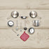 Set 11 Teamson Kids - Little Chef Frankfurt Kitchen Pretend Play Stainless Steel Cooking Utensils Accessories Toys