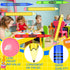 Demonwer 6 Set Pcs Giant Inflatable Crayon Pencil Large Blow Up Pencil Multicolor Crayon Balloon Prop Kit for Back