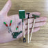Tegg 6PCS Miniature Dollhouse Garden Tools Mini Doll House Working Accessories