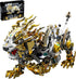 CSNRHG Set Mechanical Lion Building Block Toy Futuristic Mechanical Beast Model with Movable Parts & Gears Premium