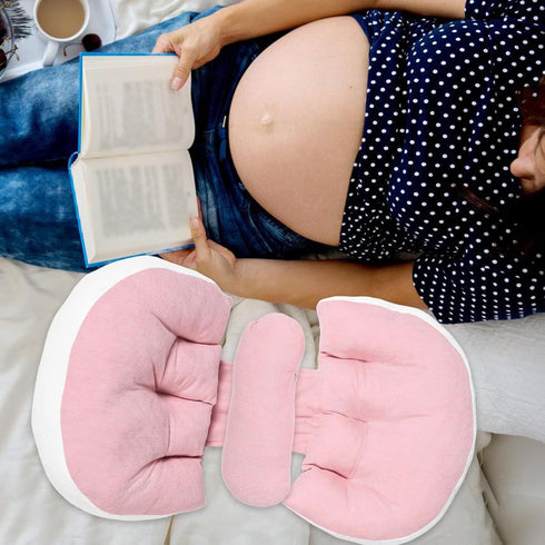 LOORGVEL U Shaped Pregnancy Body Pillow Maternity Pillow for Sleeping and Back Support for Pregnant Women Side Sleeper