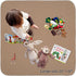 51" Baby Splat Mat for Under High Chair/Arts/Crafts, Triluby Waterproof Non Slip Food Splash Mat for Eating Mess