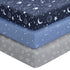 Unnivoll Baby Crib Sheets for Boys Girls, 28x52x8in Fitted Crib Sheet Neutral