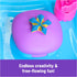 Kinetic Sand SquishMotion Playset with 1lb Pink, Yellow, Blue Play Sand, 5 Tools, Storage Case, Sensory Toys