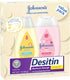 Set, Pack, 3 Johnson's Baby Care Essentials Gift Body Lotion, & Zinc Oxide Diaper Rash Paste for Baby's Delicate Skin