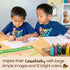 100% 1 (12 Pack Honeysticks Pure Beeswax Crayons Natural, Non Toxic, Safe for Toddlers, Kids and Children, Handmade