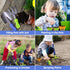 Set Liberty Imports Pull Along Garden Wagon and Gardening Tools Toy Play for Toddlers, Kids with Outdoor Tools, Plant