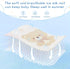 EtherSpher 28" 52" Cartoon Cute Brown Teddy Bear Cooling Baby Mattress Pads x Washable Pads for Kids for Kids, Adult