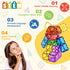 60 PCS Magnetic Building Tiles, Kids Toys STEM Magnetic Blocks, Sensory Toys for Boys and Girls Aged 3+, Brain