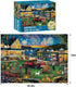 najiaxiaowu 300 Summer 8-10 10-12,Challenging 20.5x15in Piece Puzzle for Adults,Fun Party Puzzle for Adults Kids