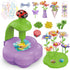 Wiyeang DIY Fabric Flower Bouquet Kit for Girls,Arts and Crafts for Kids Ages