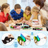 30Pcs Set BeYumi Robot DIY Mask Craft - Robots Scratch Mask Gift for Kids Boys Magic Scratch Off Paper Art Craft Kit