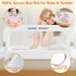 32" Bed Guard Rail for Toddlers - Adjustable Heights & Folding up Portable Bed Railing for Baby - Toddler Bed Rails