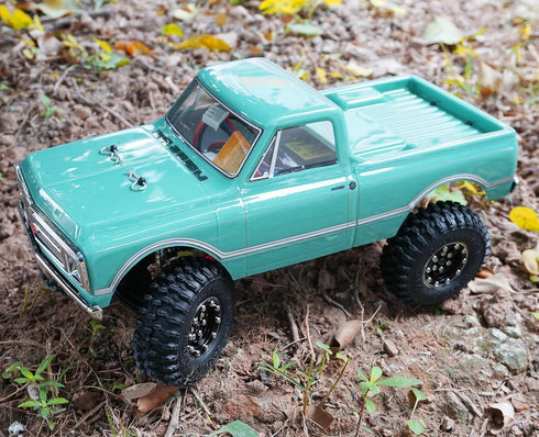OGRC 1.0 Crawler Tires, Super Soft and Sticky with Dual Stage Foam for SCX24 Gladiator Bronco C10 JLU Deadbolt