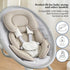 Beige Infant Car Seat Insert - Head and Body Support Pillow