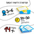 Subtext Showdown: Word Association Board Games for Adults, Teens & Family (3-6 Players) — Fun Games for Game Night