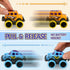 3-6 Set 8 Monster Truck Christmas Stocking Stuffers for Boys Age Pull Back Monster Trucks for Party Favors