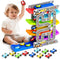 aotipol Toddler Toys for 2 3 Year Old Boy Girl, Double-Track Car
