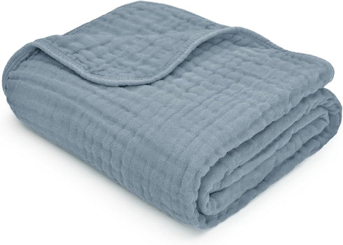 Set Large Muslin Crib Sheet & Blanket for Infants - Soft & Breathable