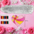 Ayhuhra 30 Sets Valentines Heart Suncatchers for Windows Glow in The Dark Valentines DIY Window Paint Art Suncatchers