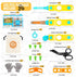 129 SpringFlower Cardboard Cutter for Kids, PCS Cardboard Tools for Kids, STEM Educational Construction Kit Toys