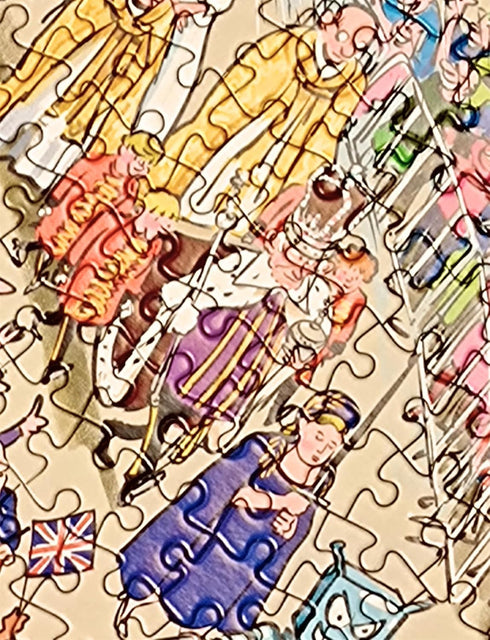 Daily Telegraph 1000 Piece Jigsaw Puzzle - British Newspaper Take On World Events 2023