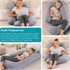 Wodsfay 57 Inch U-Shaped Pregnancy Pillow for Sleeping, Full Body Support for Back, HIPS & Belly - Maternity Pillow