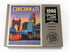 MyPuzzle Cincinnati, OH - Riverfront Vintage Poster, Premium 1000 Piece Jigsaw Puzzle for Adults