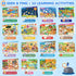 3-5, 4-8 JoyCat Seek & Find Game Books - Preschool Learning Activity for Toddlers & Kids Ages Travel Activities Toys